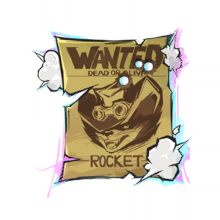 Rocket Raccoon Bounty Hunter spray