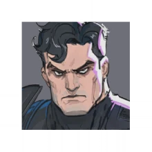 The Punisher Vengeful Vigilante nameplate
