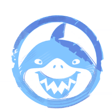 Jeff The Land Shark Jeff The Land Shark Emblem spray