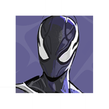 Spider-Man Black Suit nameplate