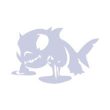 Jeff The Land Shark Cohesive Cling emotes
