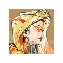 Emma Frost Phoenix Diamond nameplate