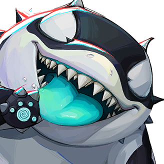 Jeff The Land Shark Devouring Duo costume
