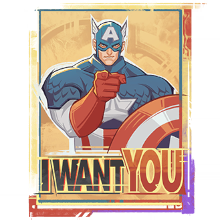 Captain America Golden Age spray