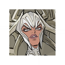 Hela Merciful Queen nameplate