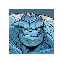 The Thing Blue Thing nameplate