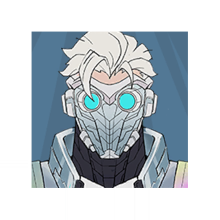 Star-Lord Luminous Legend nameplate