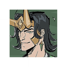 Loki Low-Key Loki nameplate