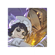 Peni Parker Badlands Lullaby nameplate