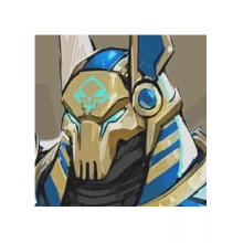 Iron Man Iron Pharaoh nameplate