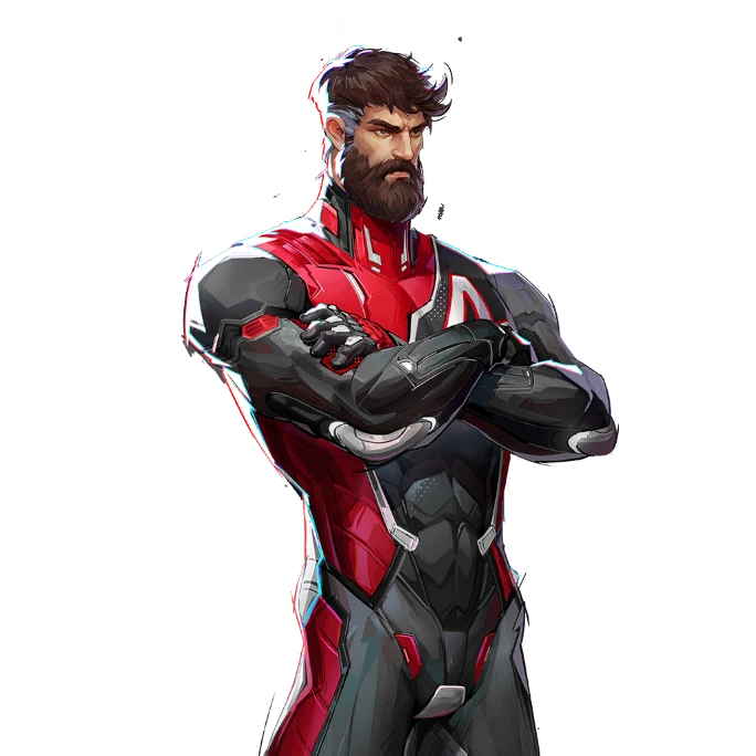 Mister Fantastic Red-y 4 Action costume