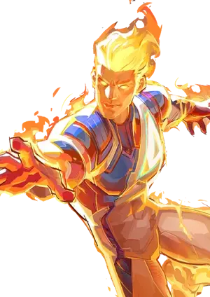Human Torch Marvel Rivals