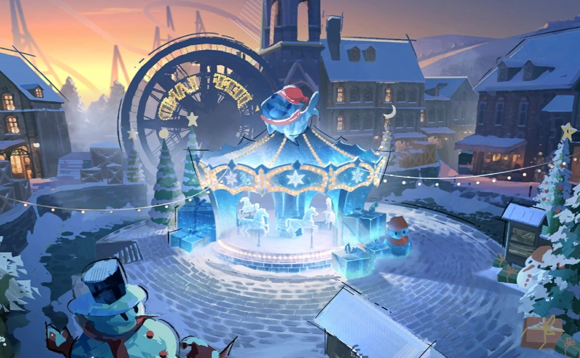 Jeffland map in Marvel Rivals