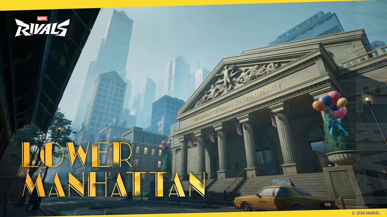 Lower Manhattan map in Marvel Rivals