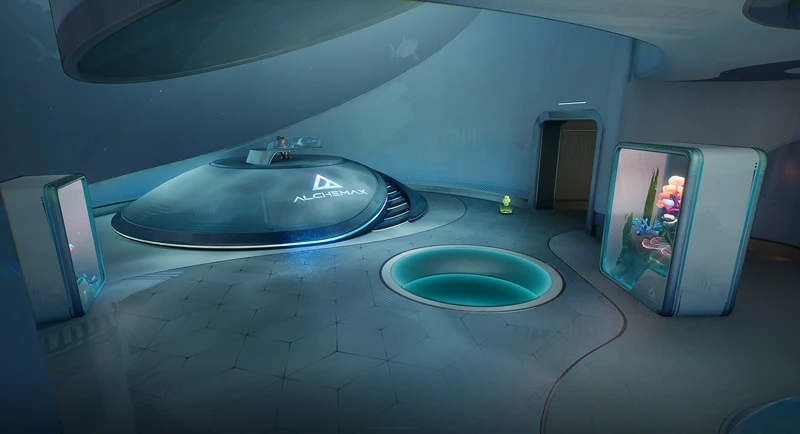 Vice President's Office on Alchemax Headquarters in Marvel Rivals