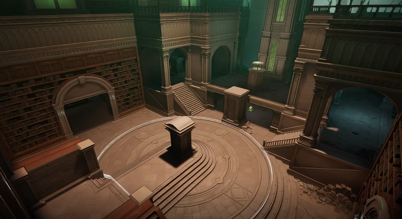 Halls of All-Knowing (Mission Area) on God Quarry in Marvel Rivals