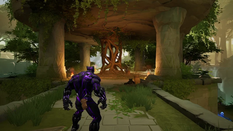 Central Kiosk on Jungle of Wakanda in Marvel Rivals