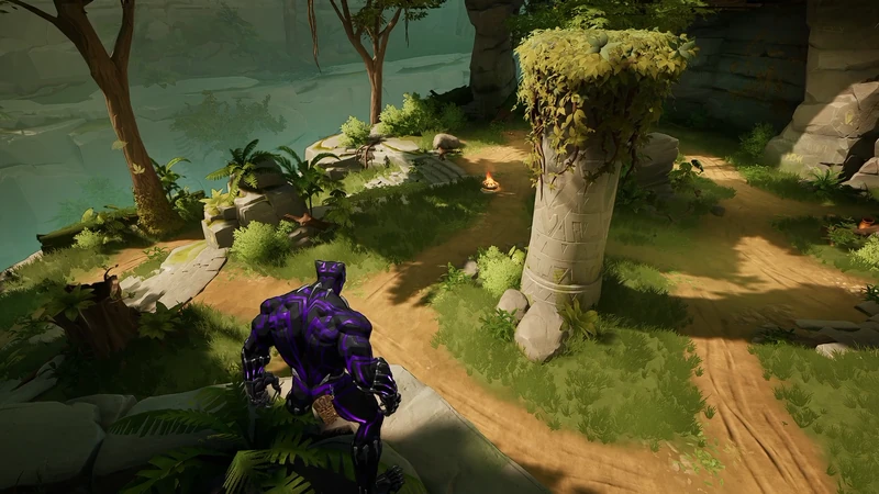 Dueling Grounds on Jungle of Wakanda in Marvel Rivals
