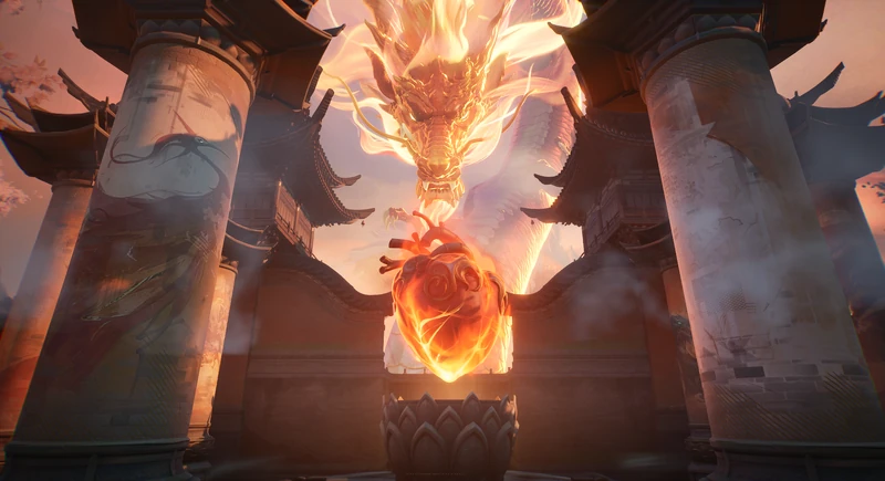 Shou-Lao's Heart (Point A) on Shenloong Arena in Marvel Rivals