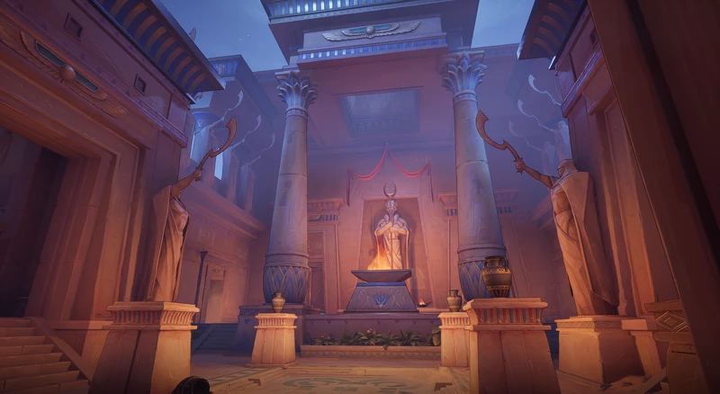 Temple of Khonshu (3rd Checkpoint) on Thebes in Marvel Rivals