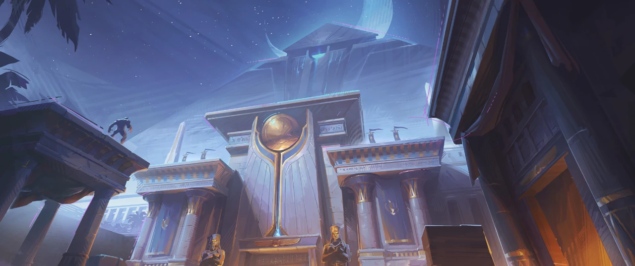 Thebes map in Marvel Rivals