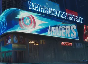 Avengers Gift Shop on Times Square in Marvel Rivals