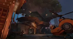 Squirrel Girl’s Tree House (Attacking Team First Spawnpoint) on Central Park in Marvel Rivals