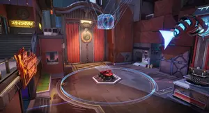 Force Field Prison (1st Checkpoint) on Shin-Shibuya in Marvel Rivals