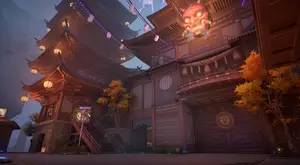 Chisen Garden (1st Checkpoint) on Spider-Islands in Marvel Rivals