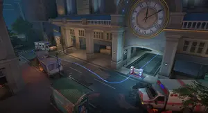 Grand Central Terminal (1st Checkpoint) on Midtown in Marvel Rivals
