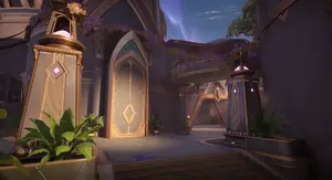 Hall of Worship/Hall of Bast (1st Checkpoint) on Hall of Djalia in Marvel Rivals