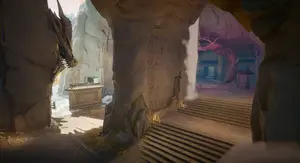Palace of Dragon King Entrance (2nd Checkpoint) on Heart of Heaven in Marvel Rivals