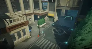 Financial District (1st Checkpoint) on Lower Manhattan in Marvel Rivals