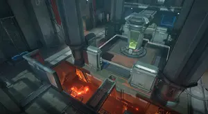 Super-Soldier Factory on Hell's Heaven in Marvel Rivals