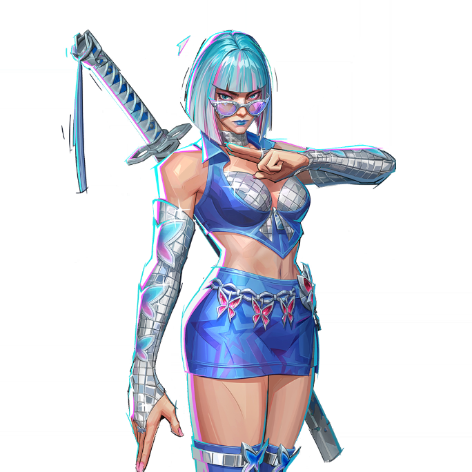 PSYCHEDELIC PULSE Costume
