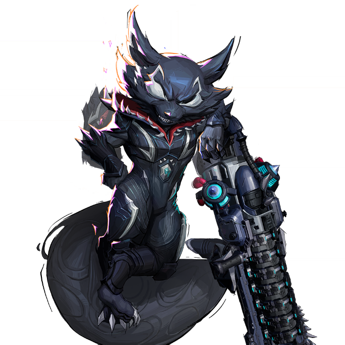 Symbiote Raccoon Costume