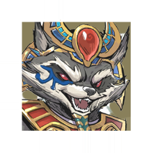 Golden Artificer Nameplate for Rocket Raccoon