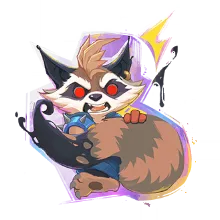 Symbiote Raccoon