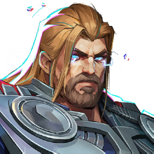 The Avengers Costume for Thor in Marvel Rivals
