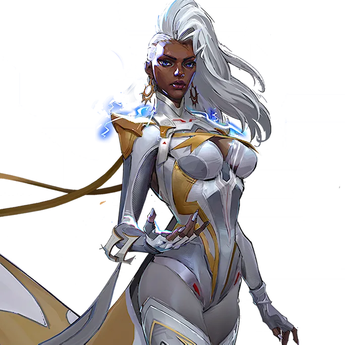 Storm Ivory Breeze Skin in Marvel Rivals
