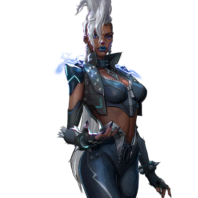 Storm Mohawk Rock Skin in Marvel Rivals