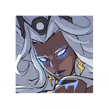 Marvel Tōkon: Fighting Souls Nameplate for Storm in Marvel Rivals
