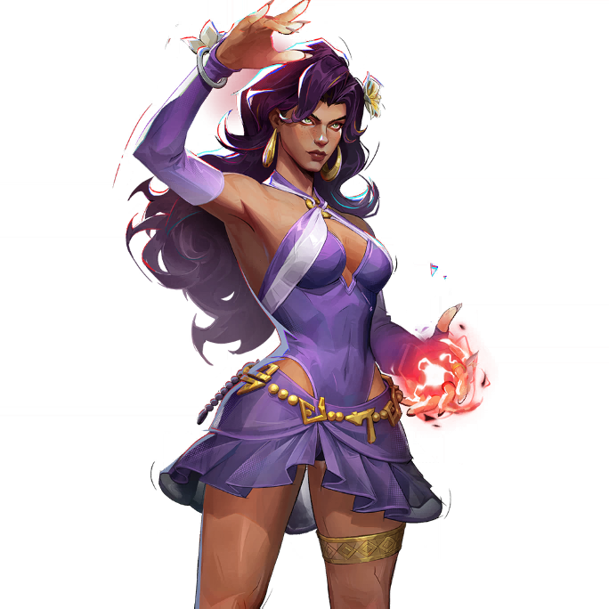 PURPLE PETAL Costume