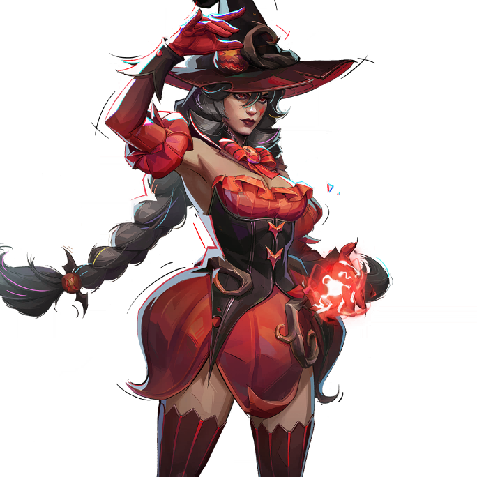 Scarlet Witch Scarlet Spinner skin in Marvel Rivals