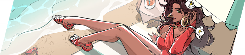 SEASIDE SORCERESS Full HD Nameplate