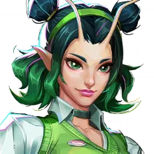 Mandy Celestine: The Greeter Costume for Mantis in Marvel Rivals