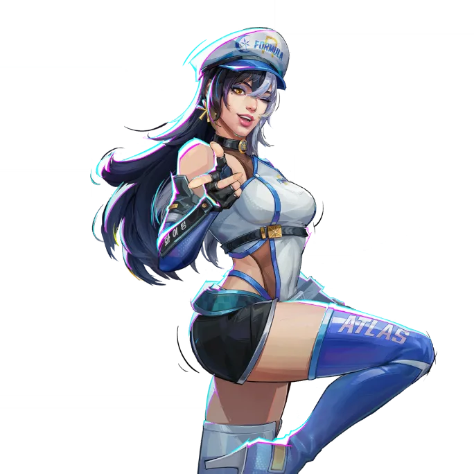 Luna Snow Sonic Trailblazer Skin in Marvel Rivals