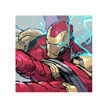 Avengers: Endgame Nameplate for Iron Man in Marvel Rivals