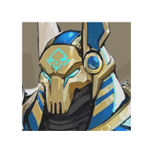 Iron Pharaoh Nameplate for Iron Man