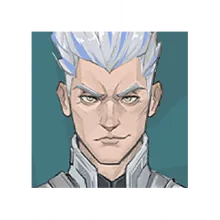 Silver Spark Nameplate for Human Torch in Marvel Rivals